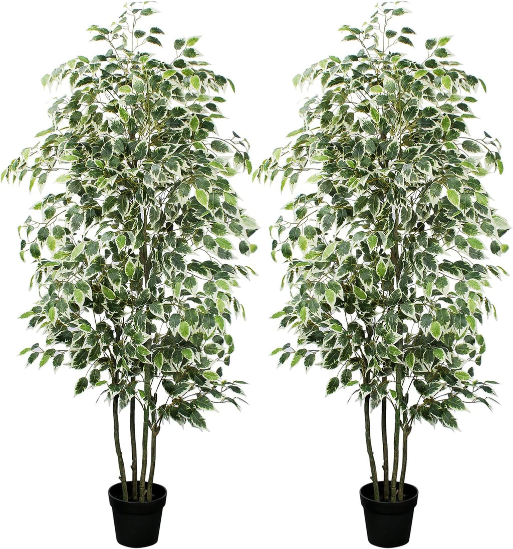 Fabric Artificial Plant — 6 FT 2PCS