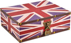 Black Storage Basket — 10.6" — Red/Unionjack-10.6"×8.3"×3.7"