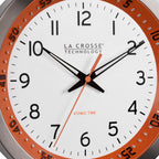 Mid-Century Black Wall Clock — 10" - View 5
