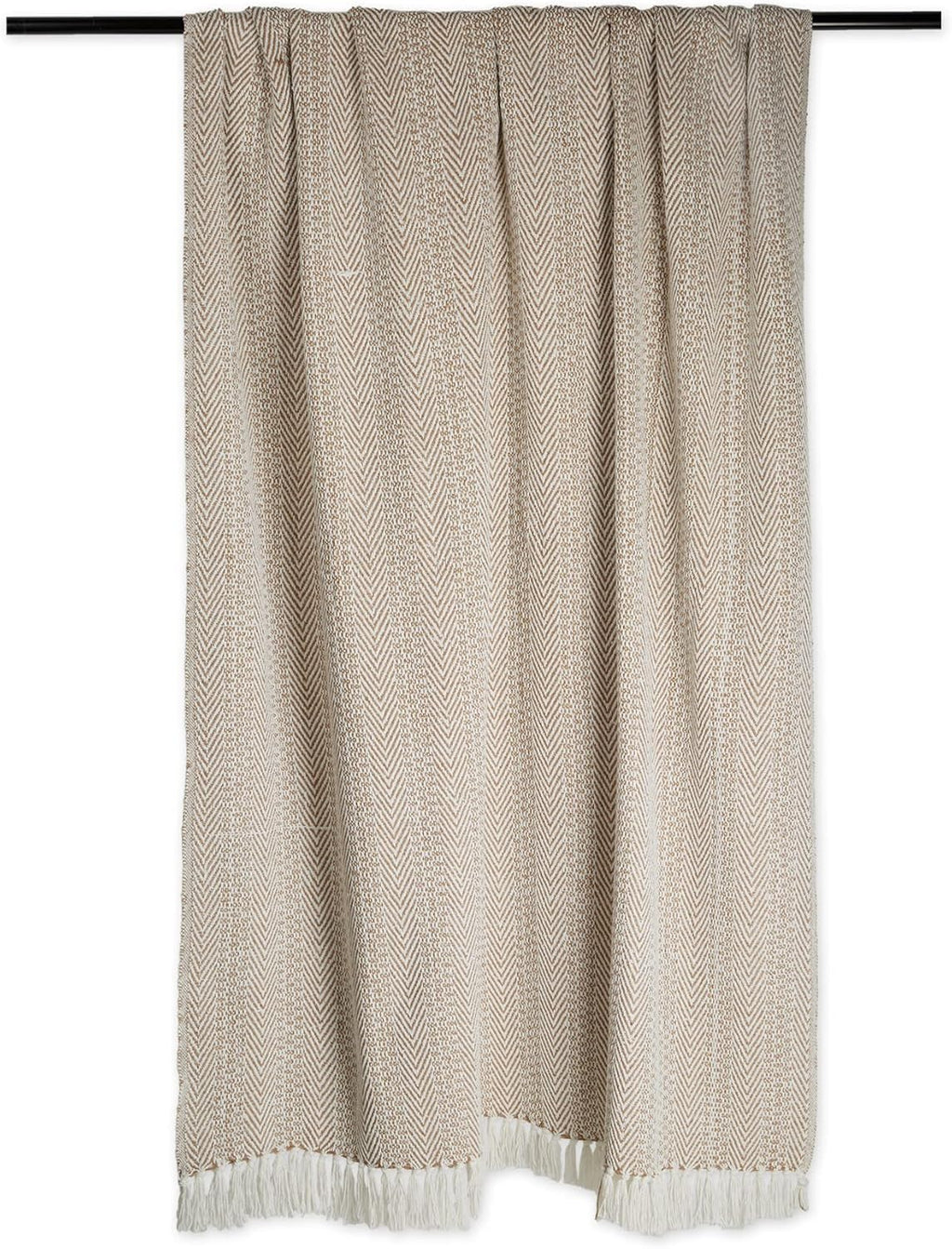 Beige Throw Pillow — 60" - View 2
