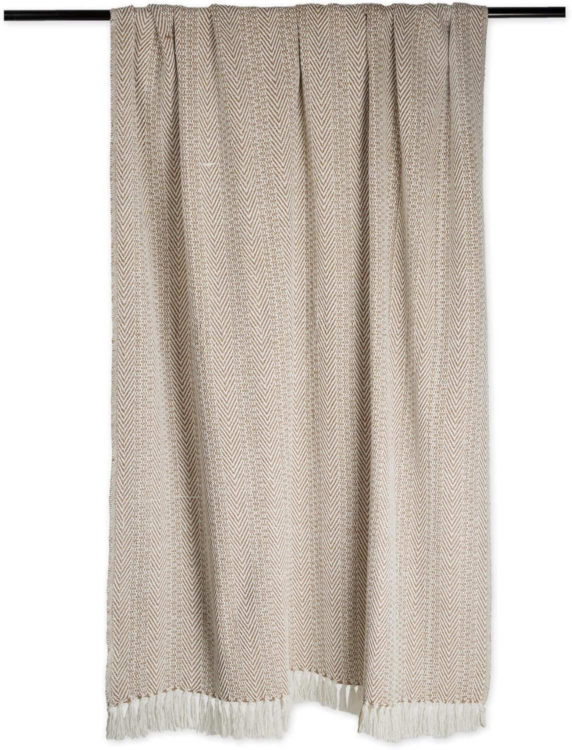 Beige Throw Pillow — 60" - View 2
