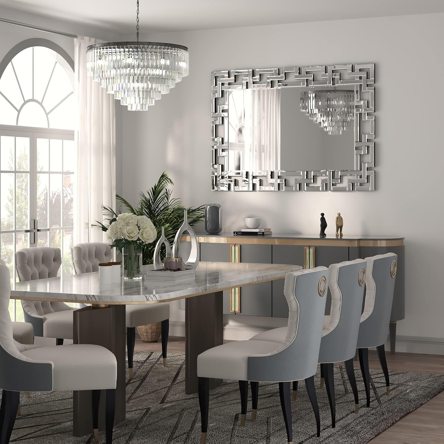 Silver Mirror — 40" - View 4