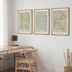 Framed Farmhouse Green Wall Art — 16" - View 4