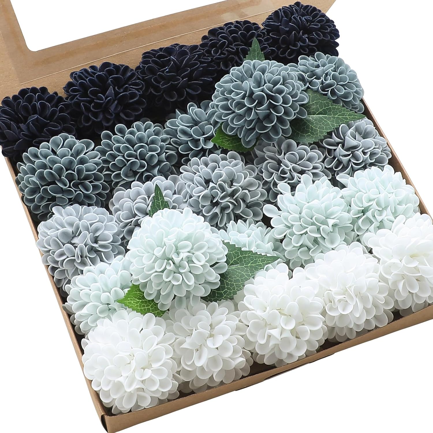 Beige Artificial Plant — Shades of Blue