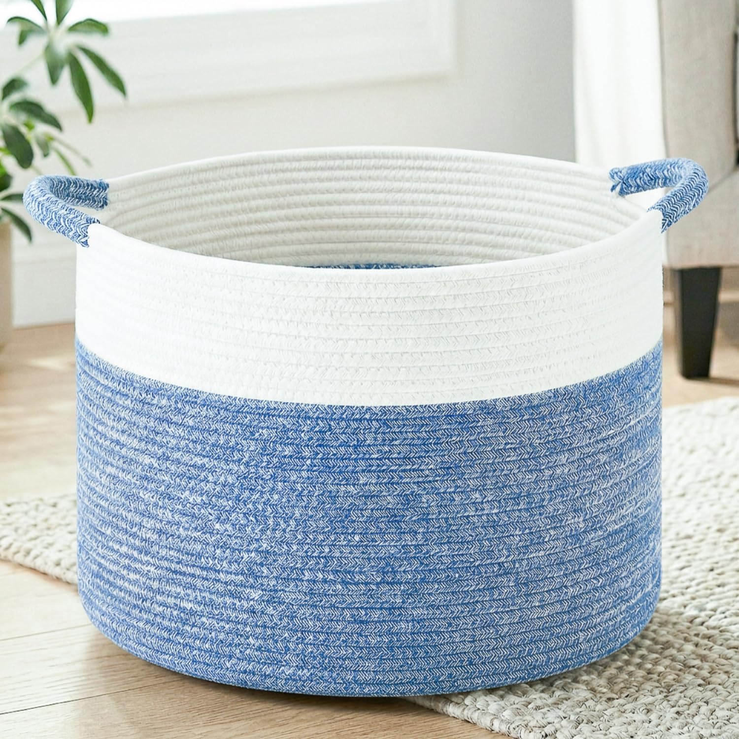 Boho Black Throw Pillow — DenimBlue