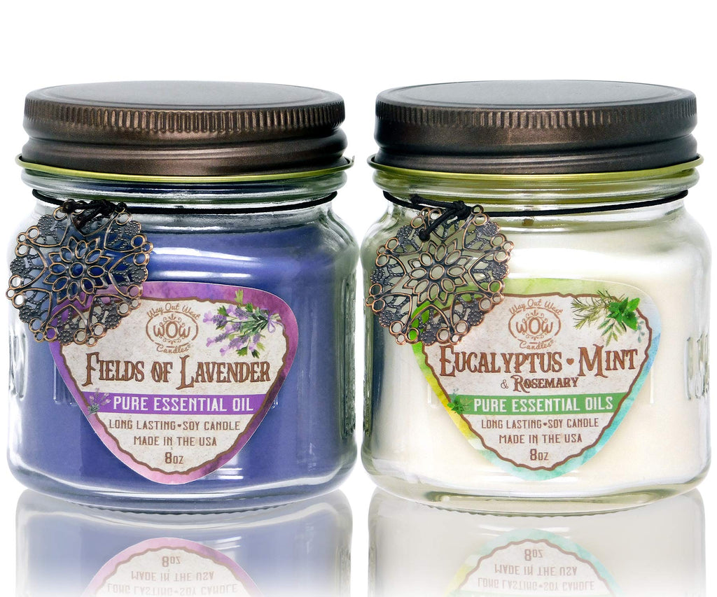 Soy Wax Green Candle