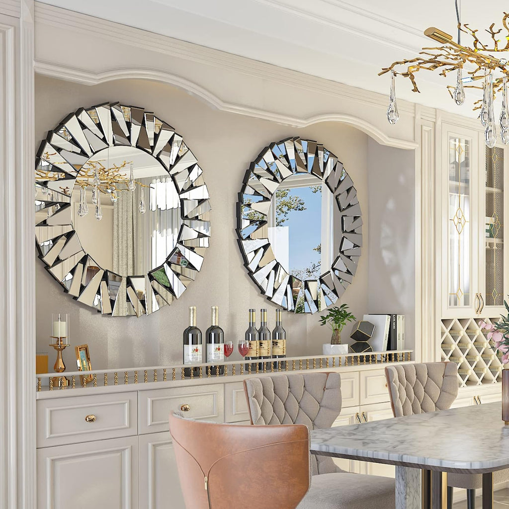 Beveled Glass Mirror — 5" - View 4