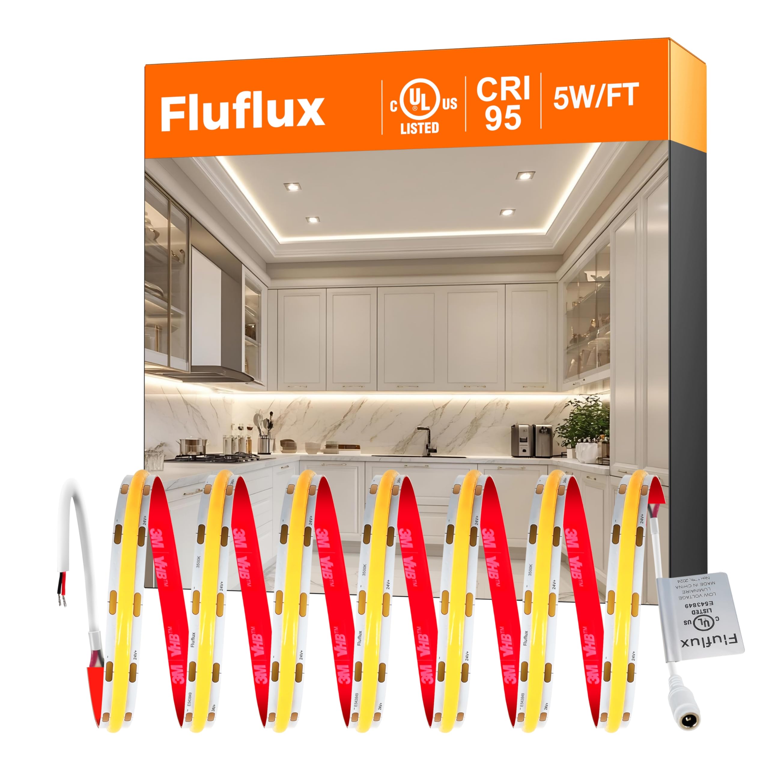 Dimmable Beige LED Strip Lights