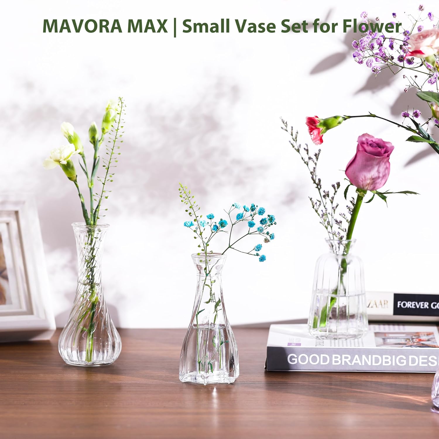 Vintage Glass Flower Vase - View 6