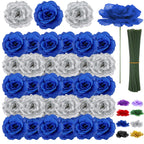 Black Artificial Flowers