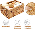 Rectangular Rattan Storage Basket — 15" - View 7
