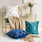 Velvet Boho Black Throw Pillow Cover — 20" - View 3