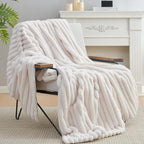 Beige Throw Pillow — 55" - View 9