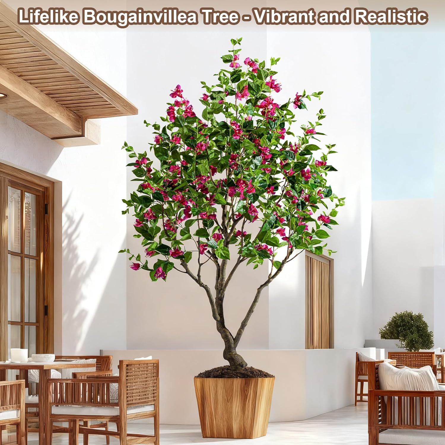Pink Artificial Plant - View 5