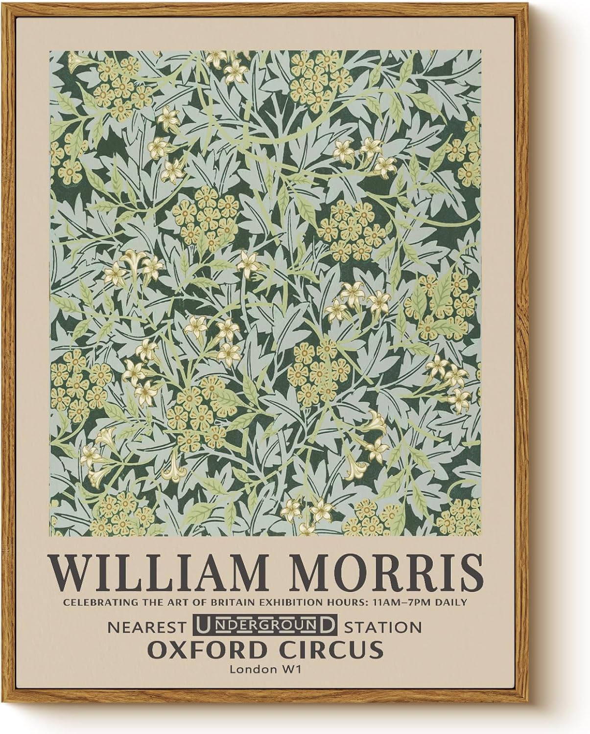 Vintage Orange Framed Wall Art — 16" — Vitality