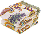 Boho Beige Throw Pillow — 50" — R-throw