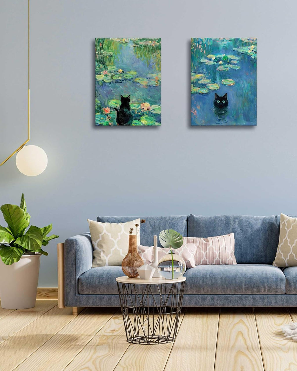Black Framed Wall Art — 16" - View 7