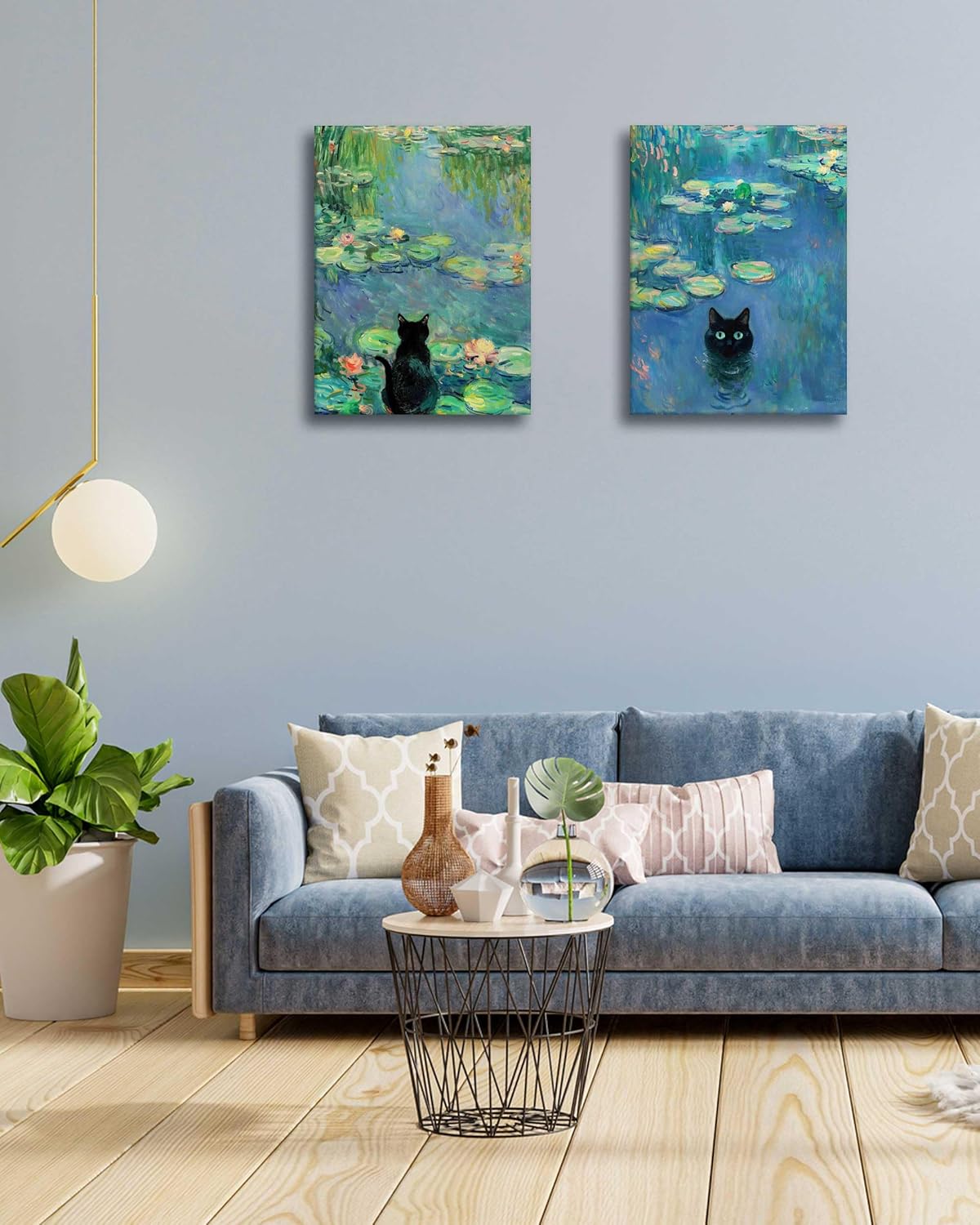 Black Framed Wall Art — 16" - View 7