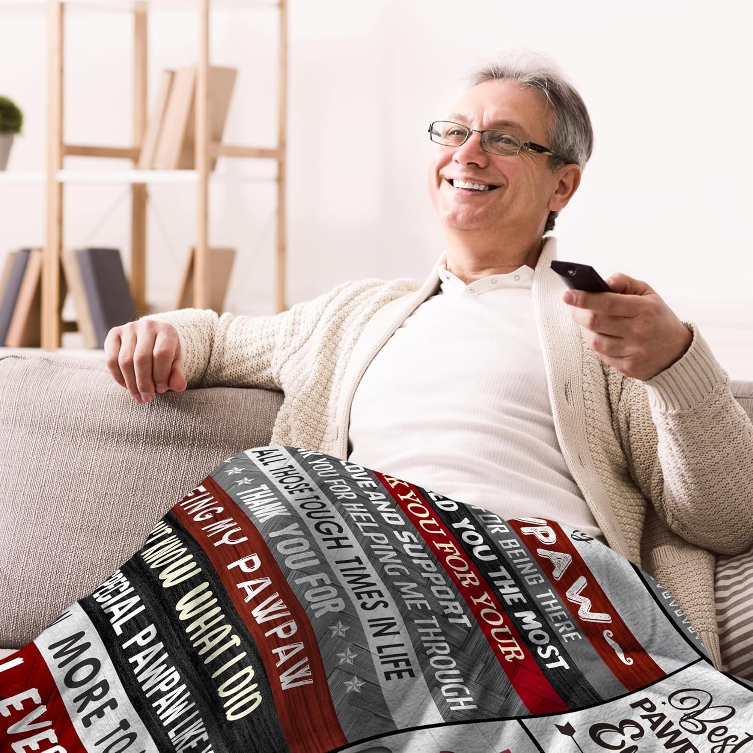Fabric Throw Pillow — 60" - View 2