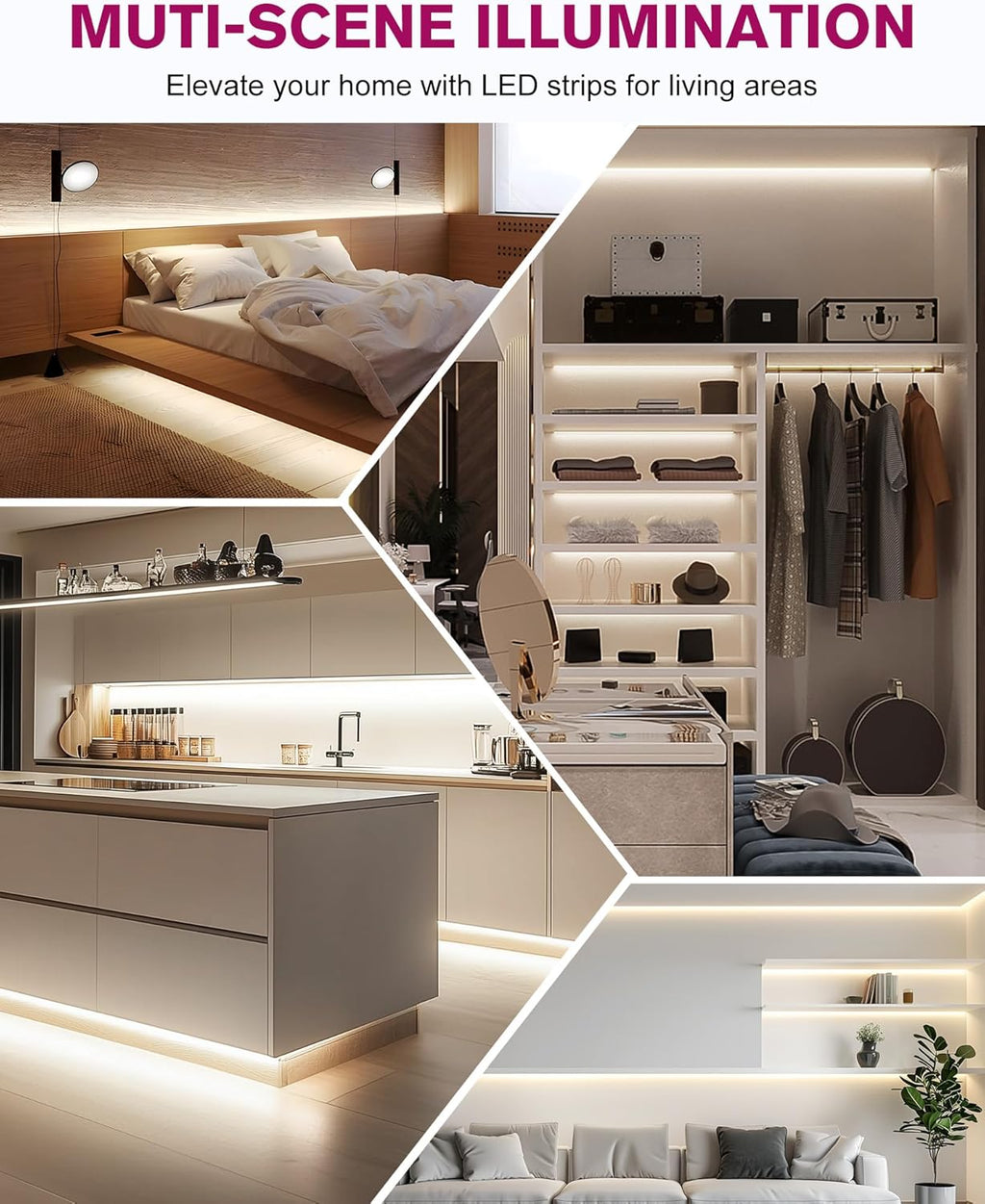 Metal LED Strip Lights - View 7