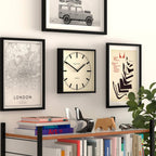 Black Wall Clock — 10" - View 5