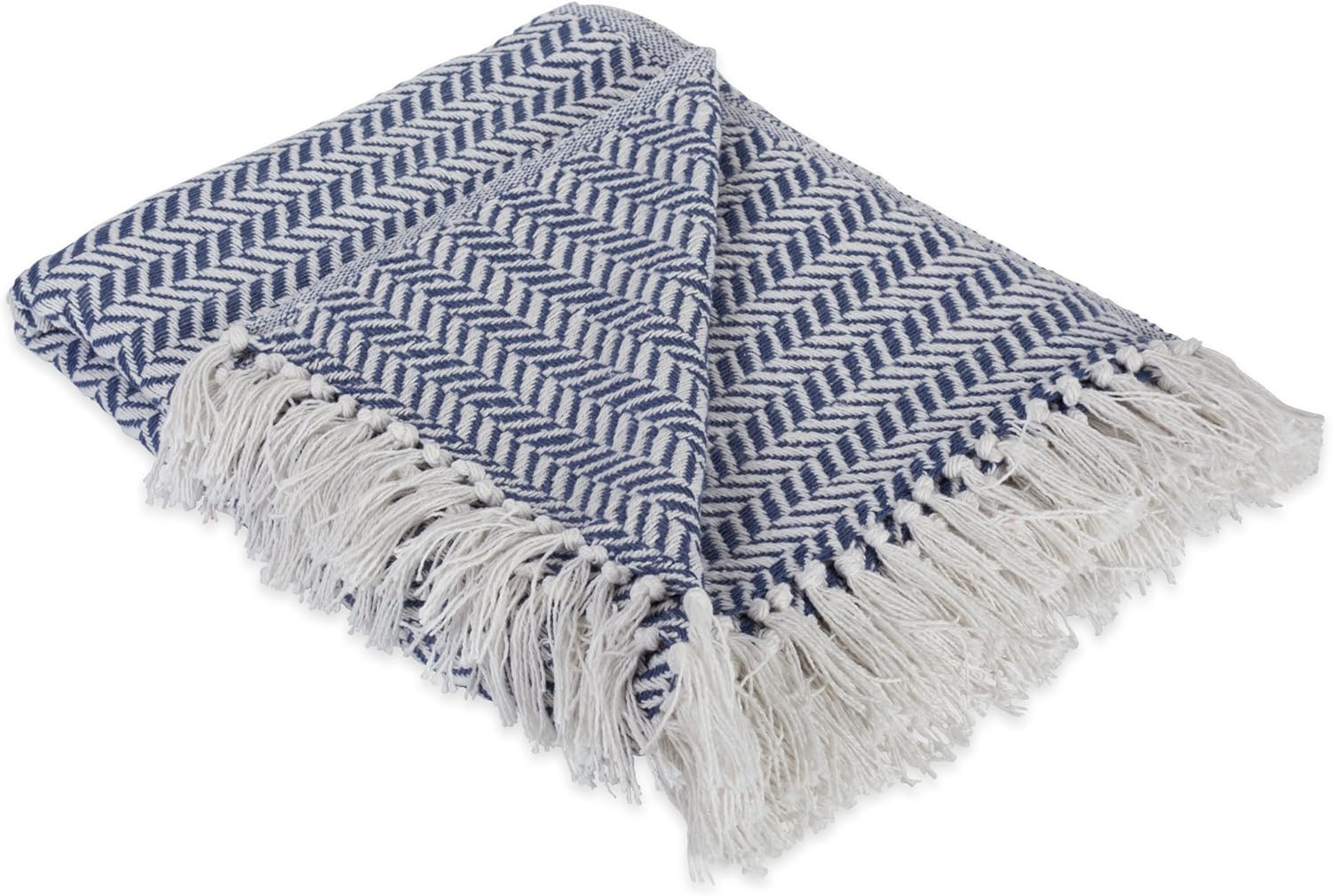 Farmhouse Blue Throw Pillow — 60" — 50x60"