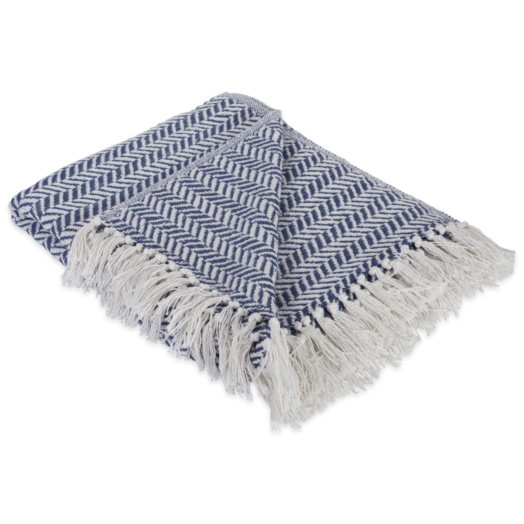 Farmhouse Blue Throw Pillow — 60"