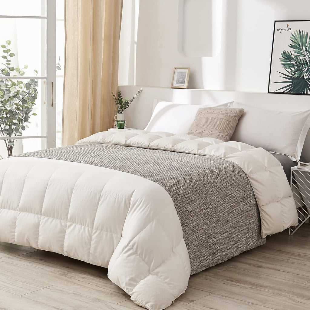 Oversized Beige Throw Pillow — 60" - View 5