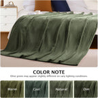 Luxe Blue Throw Pillow — 50" - View 4