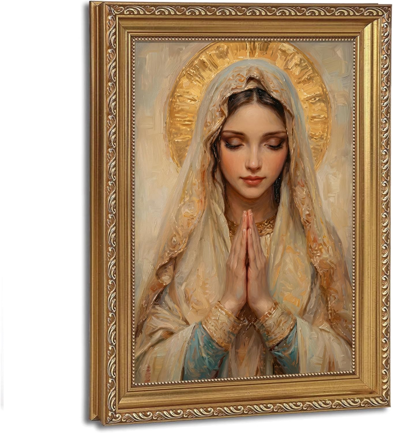 Metal Canvas Wall Art — 12X16 — Our Lady