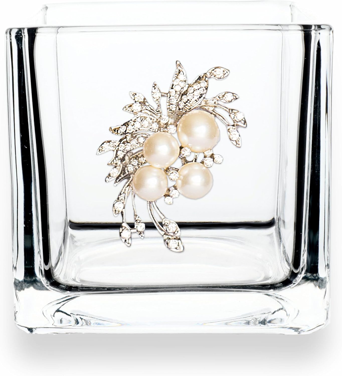 Beige Candle — 4x4 — Pearl Bouquet