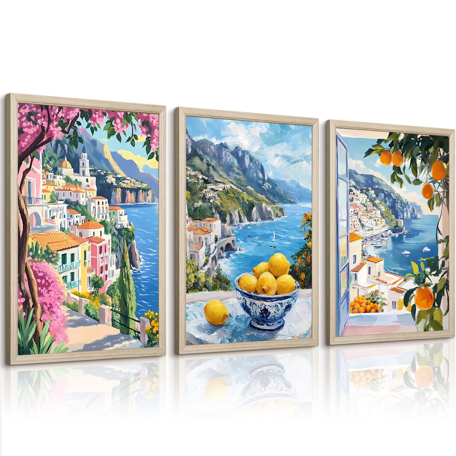 Framed Brown Wall Decor — 12"