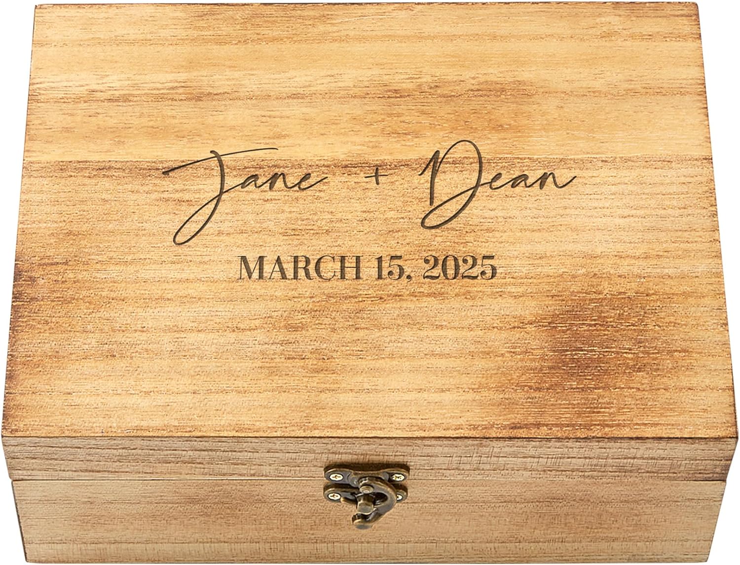 Personalized Wood Home Decor — Script Names