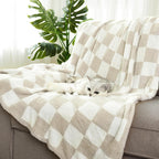 Beige Throw Pillow — 70" - View 5