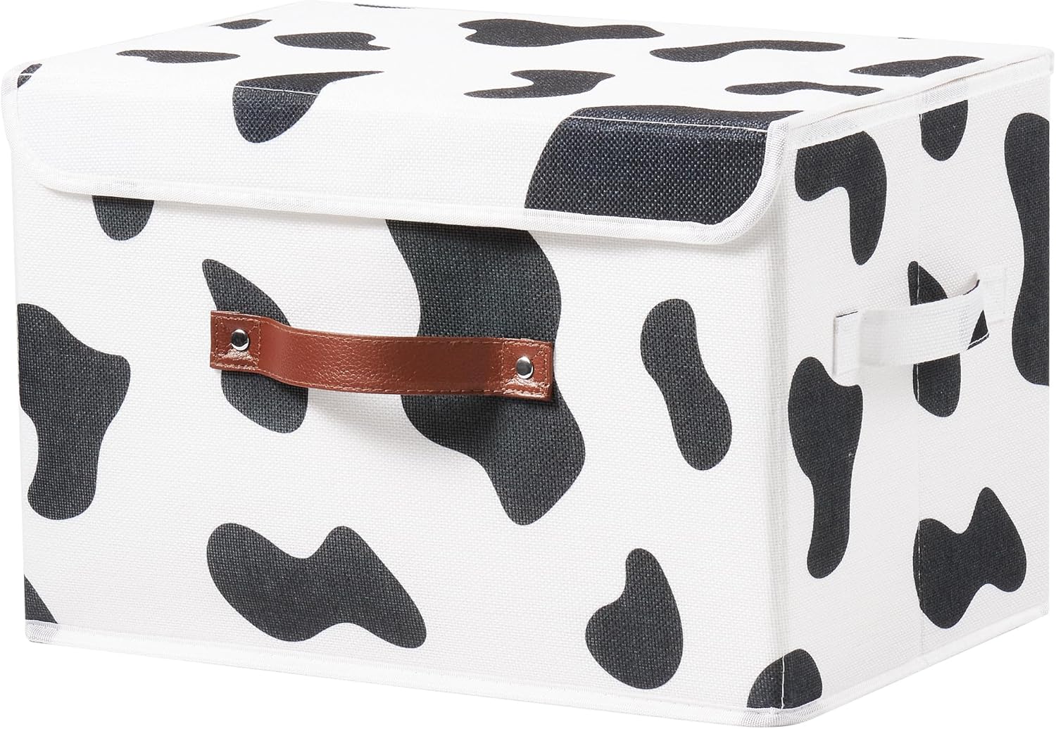 Velvet Luxe Black Storage Bin — Set of 1 — Large (Set of 1)
