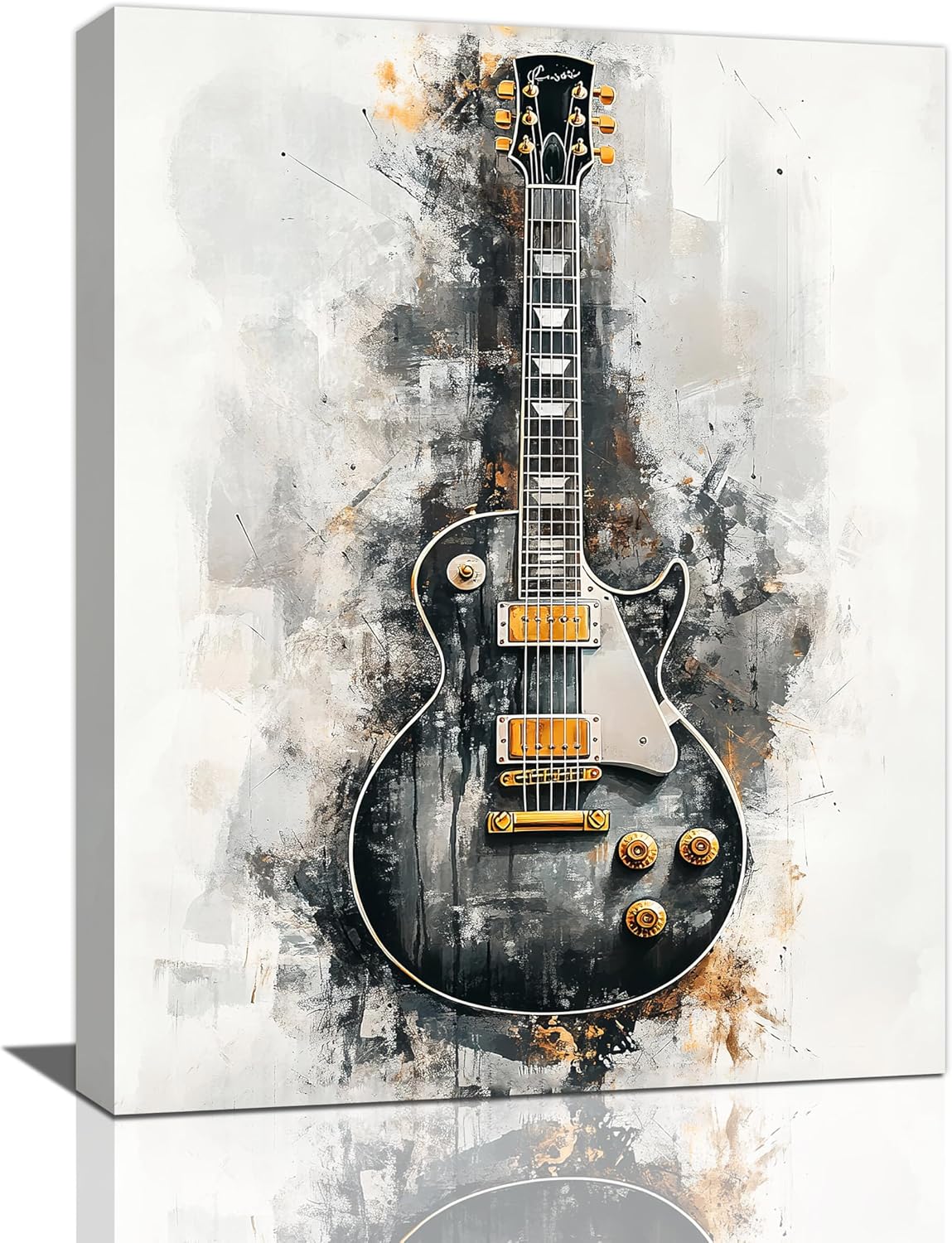 Framed Metal Wall Decor — 16" — 16"L x 12"W