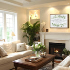 Framed Black Wall Decor — 16" - View 2