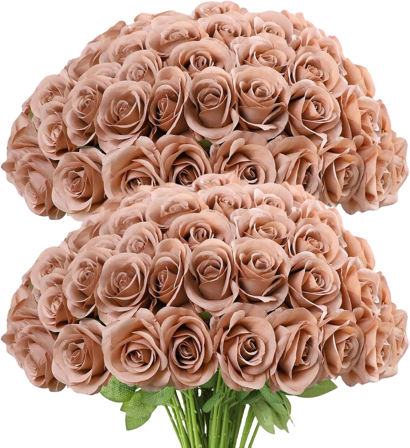 Beige Artificial Flowers — Dusty Rose