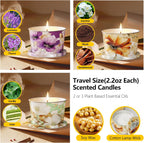 Soy Wax Wood Scented Candle - View 2
