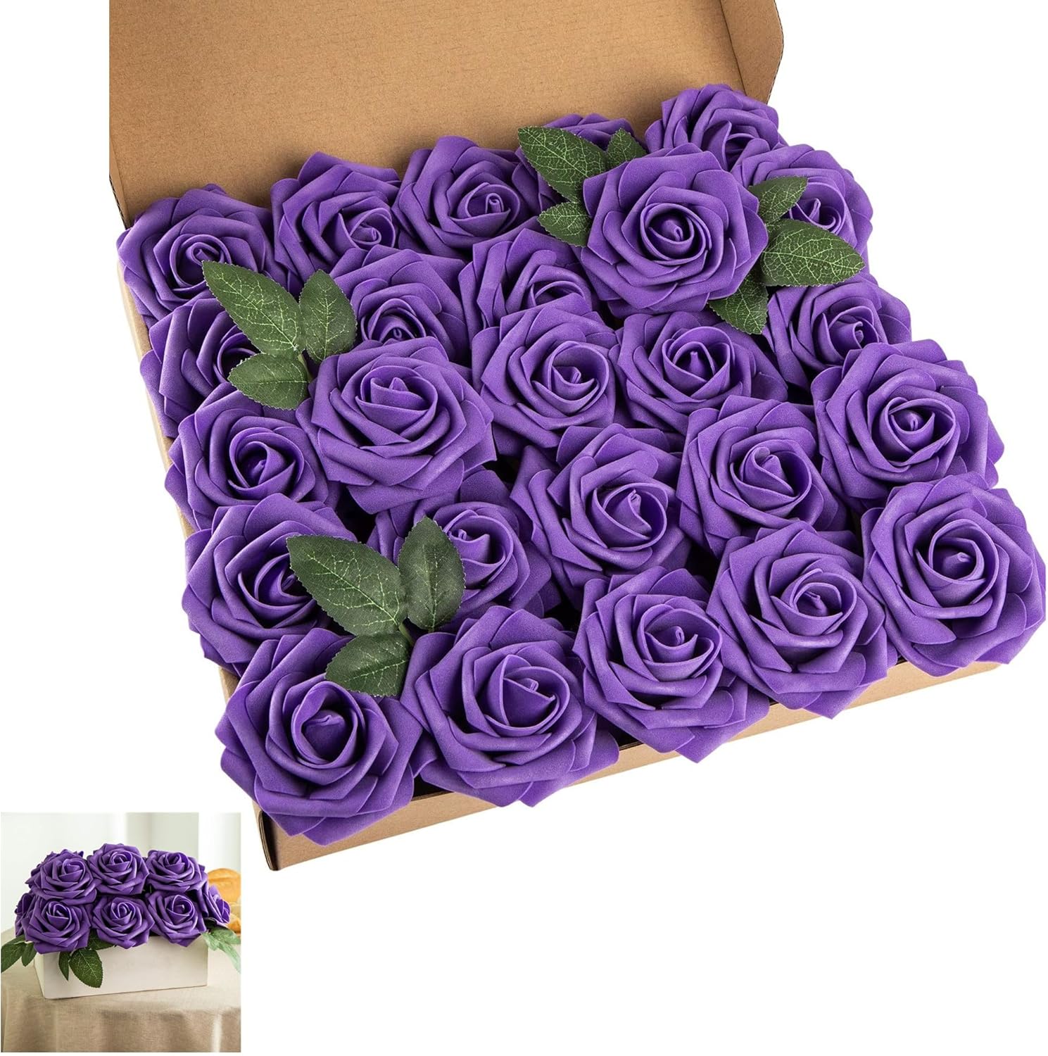 Black Artificial Plant — Deep Purple