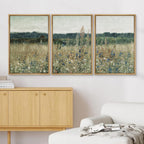 Framed Farmhouse Fabric Wall Art — 24" - View 3