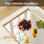 Framed Farmhouse Gold Wall Mirror — 30" - View 7