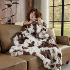 Luxe Beige Throw Pillow — 90" - View 3