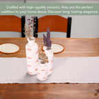 Modern Ceramic Flower Vase — 5" - View 4