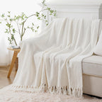 Beige Throw Pillow — 50" - View 3