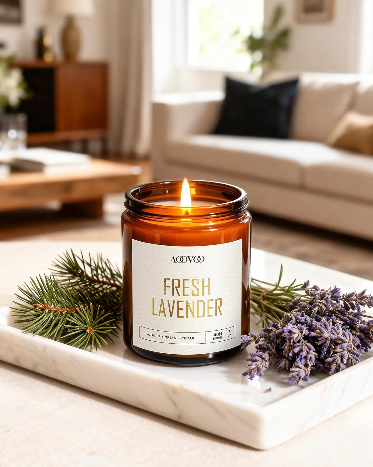 Soy Wax Wax Scented Candle - View 4