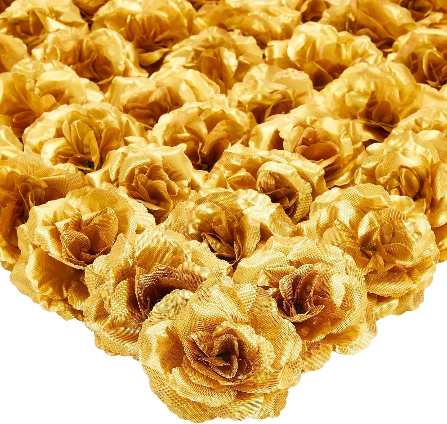 Beige Artificial Plant — 3" — Gold