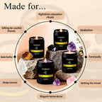 Soy Wax Luxe Wood Scented Candle - View 9