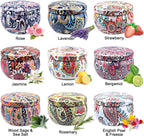 Soy Metal Scented Candle - View 2
