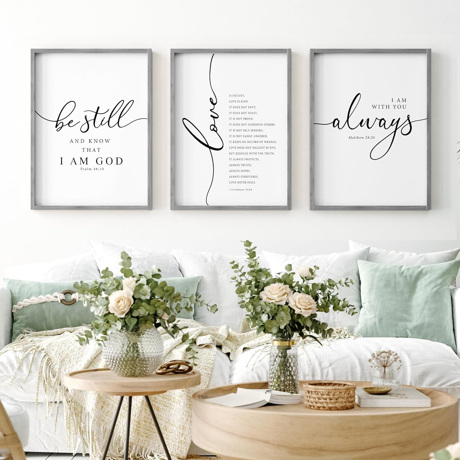 Framed Black Wall Decor — 11" — 11"x14"